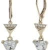 Karl Lagerfeld Paris Triangle Double Drop Earrings -Fashion Clothing Store 612eyABiruL. AC SR736920